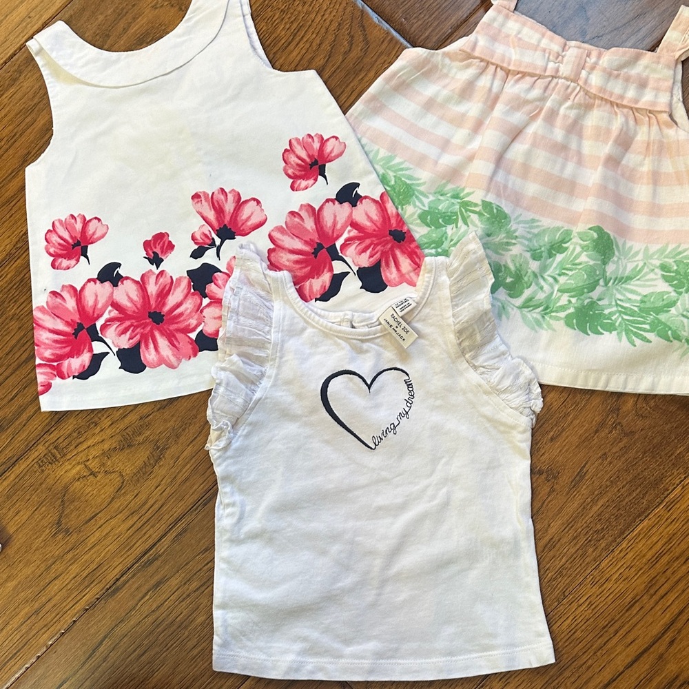 3 Janie and Jack Tops